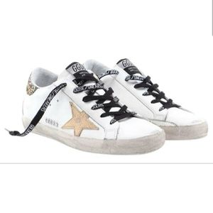 Golden Goose Superstar Leather Sneakers